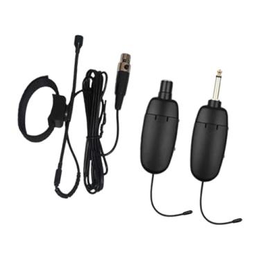 Imagem de Esquirla Microfone de clipe para instrumento musical, microfone condensador profissional universal com cabo, rotação de 360° ajustável para flauta Hulusi, Xlr de 3 Pinos