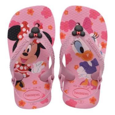 Imagem de Chinelo Havaianas Baby Disney Classicos Minnie & Margarida Infantil Me