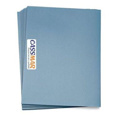 Imagem de Capa para encadernação PVC A4 Transparente camurça 100UN - Cassmar