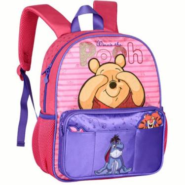 Imagem de Mochila De Costas Infantil Ursinho Pooh 8 Litros 13 Oficial Ref. PO270