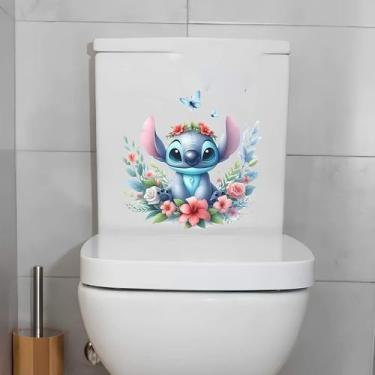 Imagem de Adesivo De Vaso Sanitário Stitch Mod19 - Lojinha Da Luc Adesivos