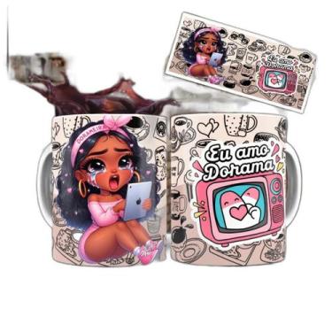 Imagem de Caneca Personalizada Café E Dorama - Lojinha Da Luc Adesivos