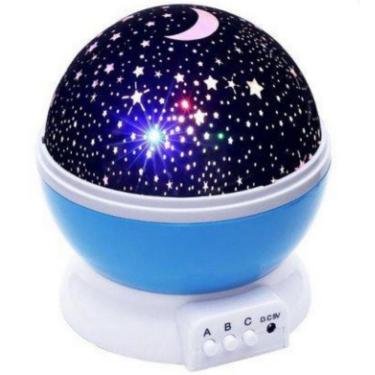 Imagem de Luminária Abajur Star Master Lua Estrela USB