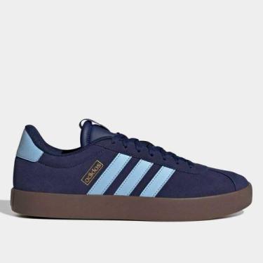 Imagem de Tênis Adidas Vl Court 3 0 Masculino, Azul escuro, 42