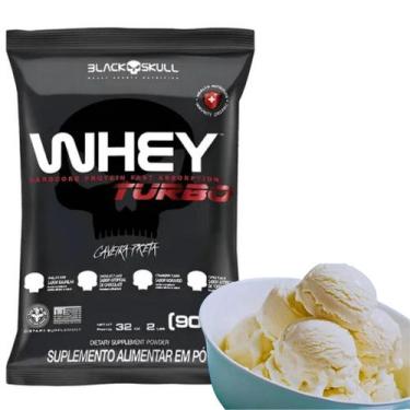Imagem de Whey Protein Concentrado TURBO Black Skull 907G Refil