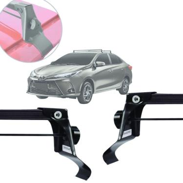 Imagem de Rack de Teto Vhip Fix.Porta Toyota Yaris Sedan 2020 até 2026