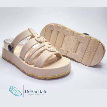 Imagem de Sandália de Coração, Papete de criança, infantil, para presente na cai