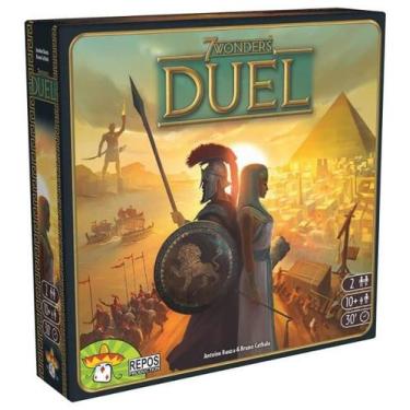 Imagem de Jogo de cartas 7 Wonders Duel Tarot Deck Family Party com caixa - Yiwe