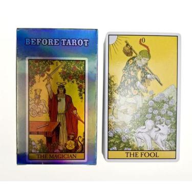 Imagem de Jogo de cartas antes das cartas de baralho da família Tarot - yiweisai
