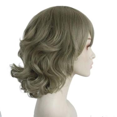 Imagem de Peruca de cosplay Lazys Hemispheres, fantasia de anime, festa de Hallo