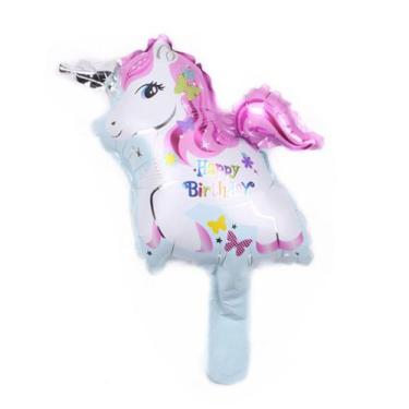 Imagem de Balão de decoração Mylar Unicorn 40cm Festa de Feliz Aniversário - yiw
