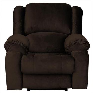 Imagem de Poltrona do Papai Reclinável Massageadora Elétrica Simon F05 Veludo Ma