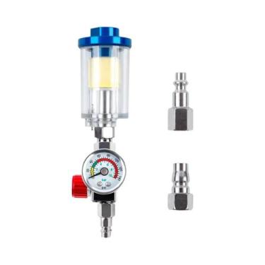 Imagem de Filtro Separador De Óleo E Água Para Pistola De Pulverização 1/4'' Com