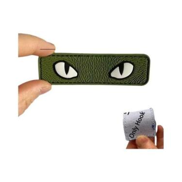 Imagem de Emblemas Reflexivos De Olhos De Gato Que Brilham No Escuro, Distintivo