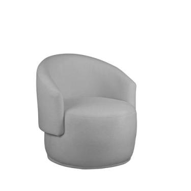 Imagem de Poltrona Base Giratória Beatriz No Tecido Bouclé - Estopar, Boucle Pra