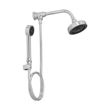 Imagem de Chuveiro Deca Acqua Plus com Desviador Universal Redondo de Parede Cro