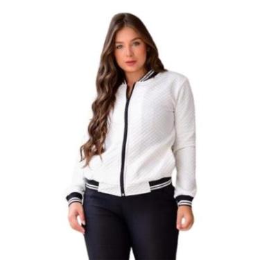 Imagem de Jaqueta Feminina OFF Blusa de Frio Bomber Inverno Donna Martins-Feminino