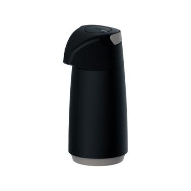 Imagem de Garrafa Térmica Tramontina Preto 1L Vidro, 1L, Preto