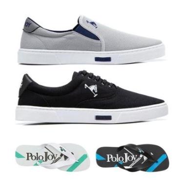 Imagem de Kit 1 Tênis Iate 1 Tênis e 2 Chinelos Polo Joy-Masculino