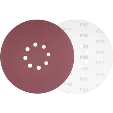 Imagem de Disco de Lixa com Costado em Pluma 225 mm, Grão 100, Para as Lixadeira