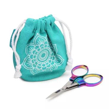 Imagem de Tesoura Dobrável KnitPro Mindful Arco-Íris