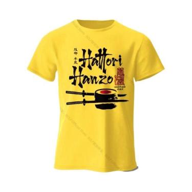 Imagem de Camiseta Masculina Oversized Hattori Hanzo Ninja Samurai Com Estampa G