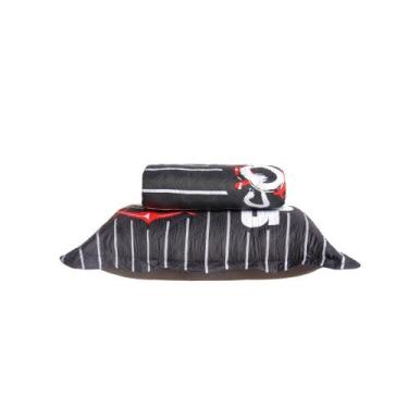 Imagem de Kit Cobre Leito Solteiro Corinthians Oficial BeneCasa 2 Pçs - Bene Cas