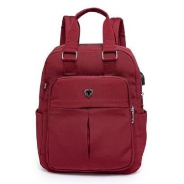 Imagem de Mochila Cavalera Reforçada Feminina Dia a Dia Trabalho Faculdade 10 Litros-Feminino