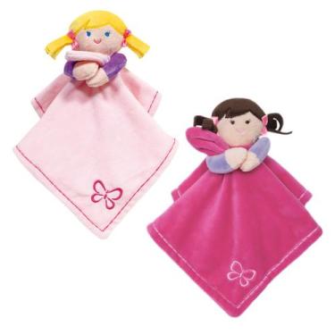 Imagem de Naninha Macia para Bebê Menina My Doll Buba Hora de Dormir