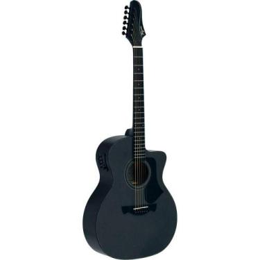 Imagem de Violão Tagima Rio Negro Eletroacústico Aço Metallic Silver