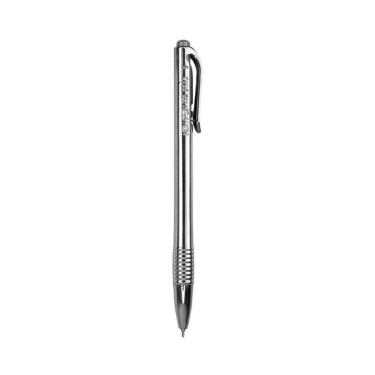 Imagem de Caneta Esferográfica Newpen Sensations Clic Metallic Traço Suave Ponta 0.7MM Uso Diário...