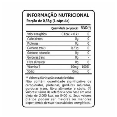 Imagem de Vitamina E 100% IDR 60 Capsulas  Maxinutri