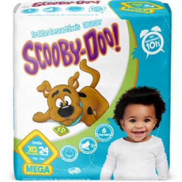 Imagem de Fralda Descartável Scooby Doo Mega Todos os Tamanhos, (XG)