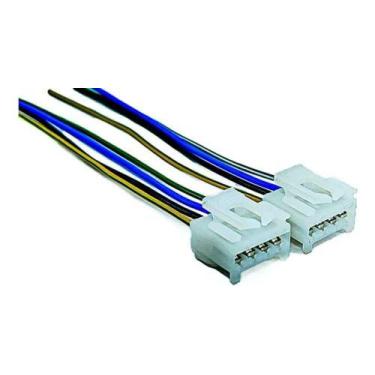Imagem de Kit-2 Soquete Plug Conector Lanterna Traseira: Punto - TMF