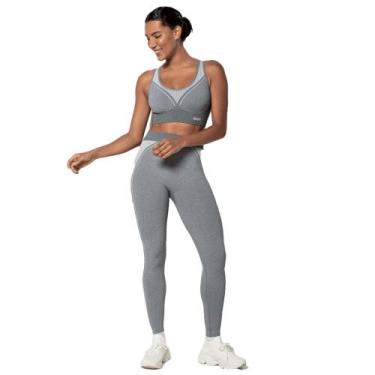 Imagem de Calça Legging Leg Trifil Sport Esportiva Feminina Modelo Sem Costura E