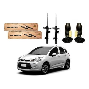 Imagem de Kit Amortecedor Dianteiro C3 1.6 Automático 2013 A 2021 - Monroe