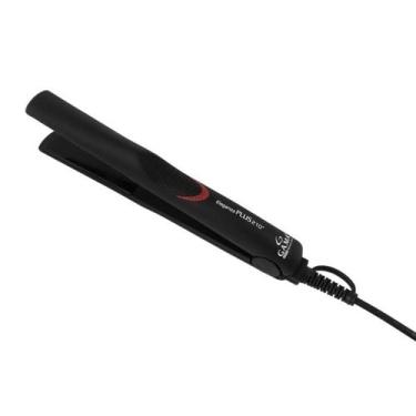 Imagem de Prancha de Cabelo Chapinha Gama Italy Eleganza Plus Preta Bivolt Ceram