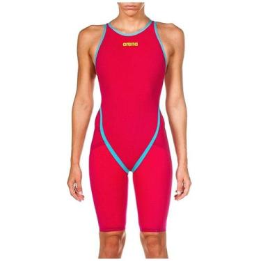Imagem de Maiô de Natação Powerskin Carbon FLEX VX Open Back Arena, Vermelho, Az