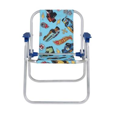 Imagem de Cadeira Dobrável Bel Fix Infantil Alumínio Até 30kg 39x41,5x49,5cm, Ho