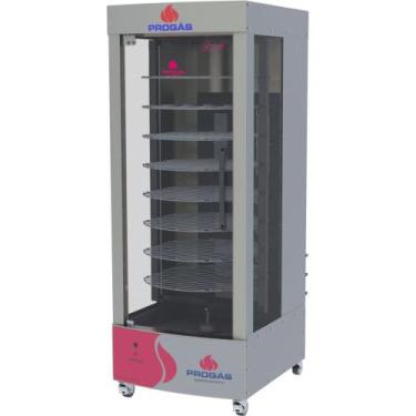 Imagem de Forno a Gás PRP-482 G5 Giratório Progás, Bivolt, Prata