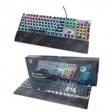 Imagem de Teclado para games mecânico JP-JX300 - Verde
