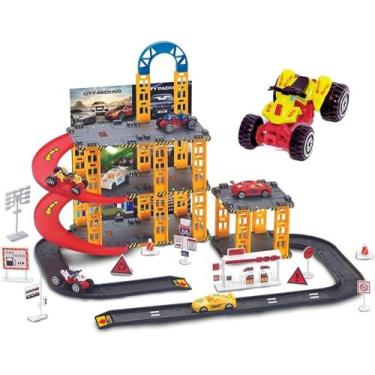 Imagem de Pista De Carrinhos Brinquedo Infantil Corrida Lava Rápido - negociocer