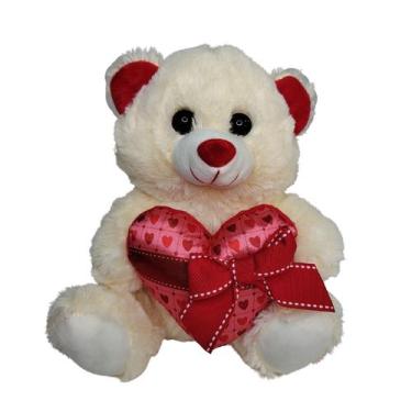 Imagem de Urso de Pelúcia com Coração com Laço Namorados - Fizzy