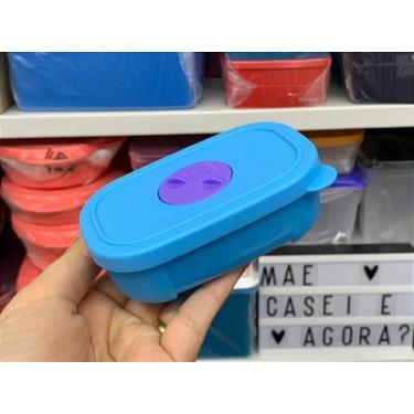 Imagem de Freezertime Tupperware 110 ml Azul - Recipiente para Freezer