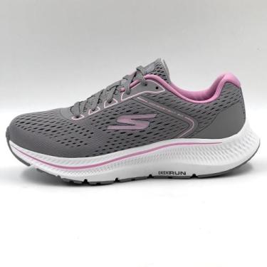 Imagem de Tênis Skechers Esportivo Go Run Consistent 2.0 Feminino, 37, Cinza, Ro