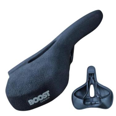 Imagem de Selim Bicicleta Conforto Vazado Boost 250x208mm Elleven