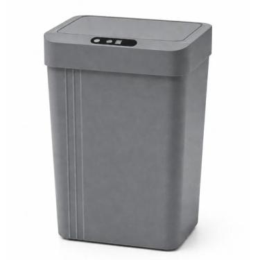 Imagem de Lixeira Inteligente 13 L Com Sensor Automatica Abre e Fecha - - Onyx, 