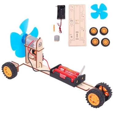 Imagem de Carro Elétrico Hélice Faça Você Mesmo DIY Montessoriano - Toy Set, Mad