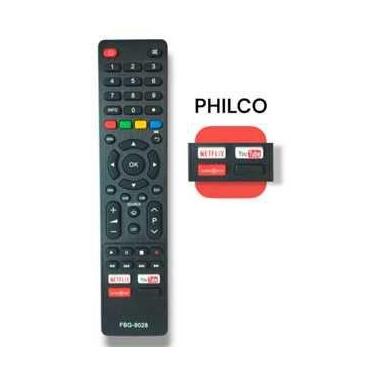 Imagem de Controle Remoto Compativel Tv Philco PTV60F90DSWN 4K PTV60F90DSWNS 4K 