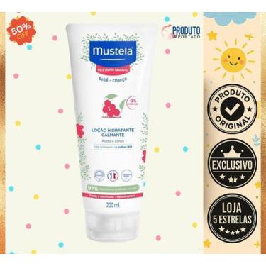 Imagem de Mustela Hidratante Calmante 200Ml Creme Infantil Sem Fragrância Para P